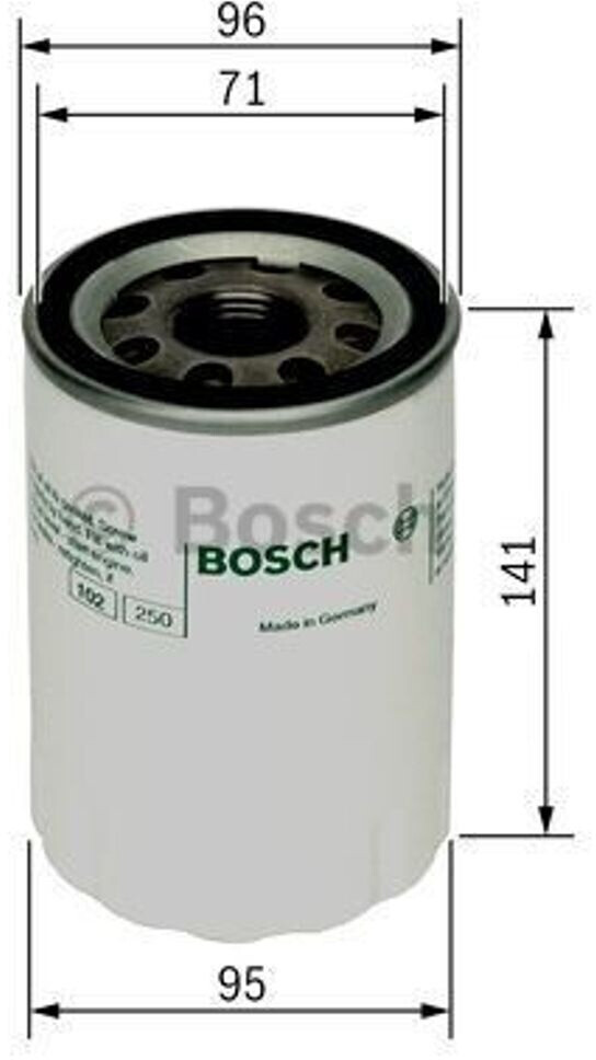 BOSCH Ölfilter Für Mercedes C/E-Klasse, Sprinter & Mehr (z.B. 202, 203, 211, 639 CDI)