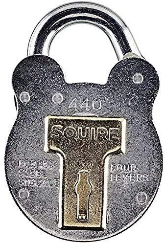 Squire Old English Galvanised Steel Case 4 Lever
