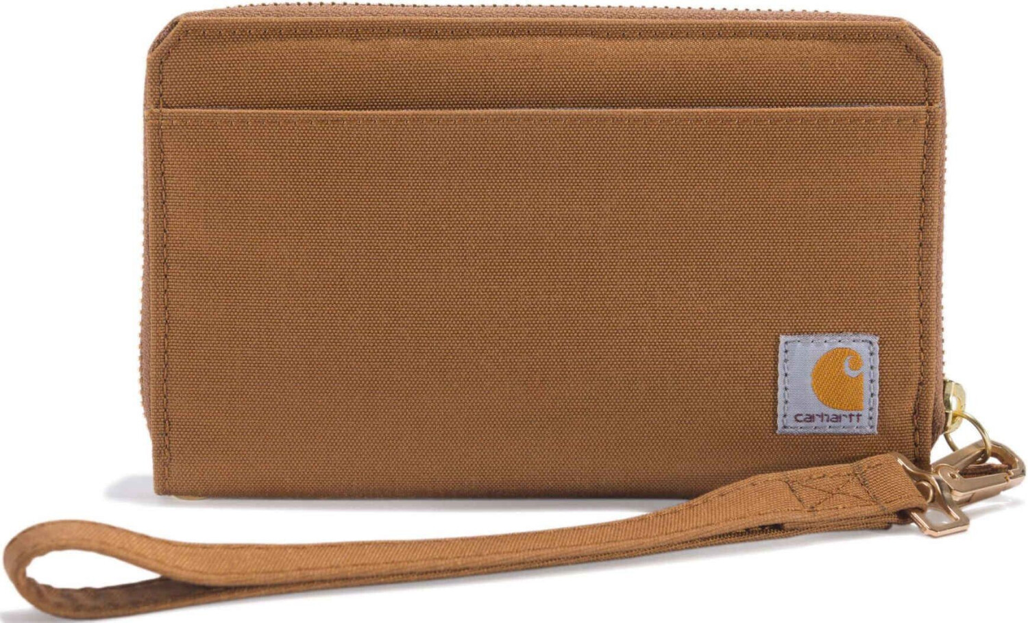 Carhartt Nylon Duck Lay-Flat Clutch Wallet braun