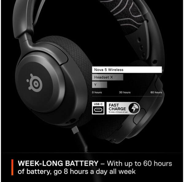 SteelSeries Arctis Nova 5 Wireless, Bild 5