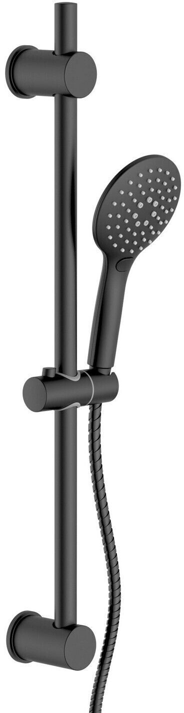 Schuette Shower set Raven black matt