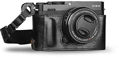 MegaGear Ever Ready Real Leather Camera Halfcase with Carrying Case for Fujifilm X-E4