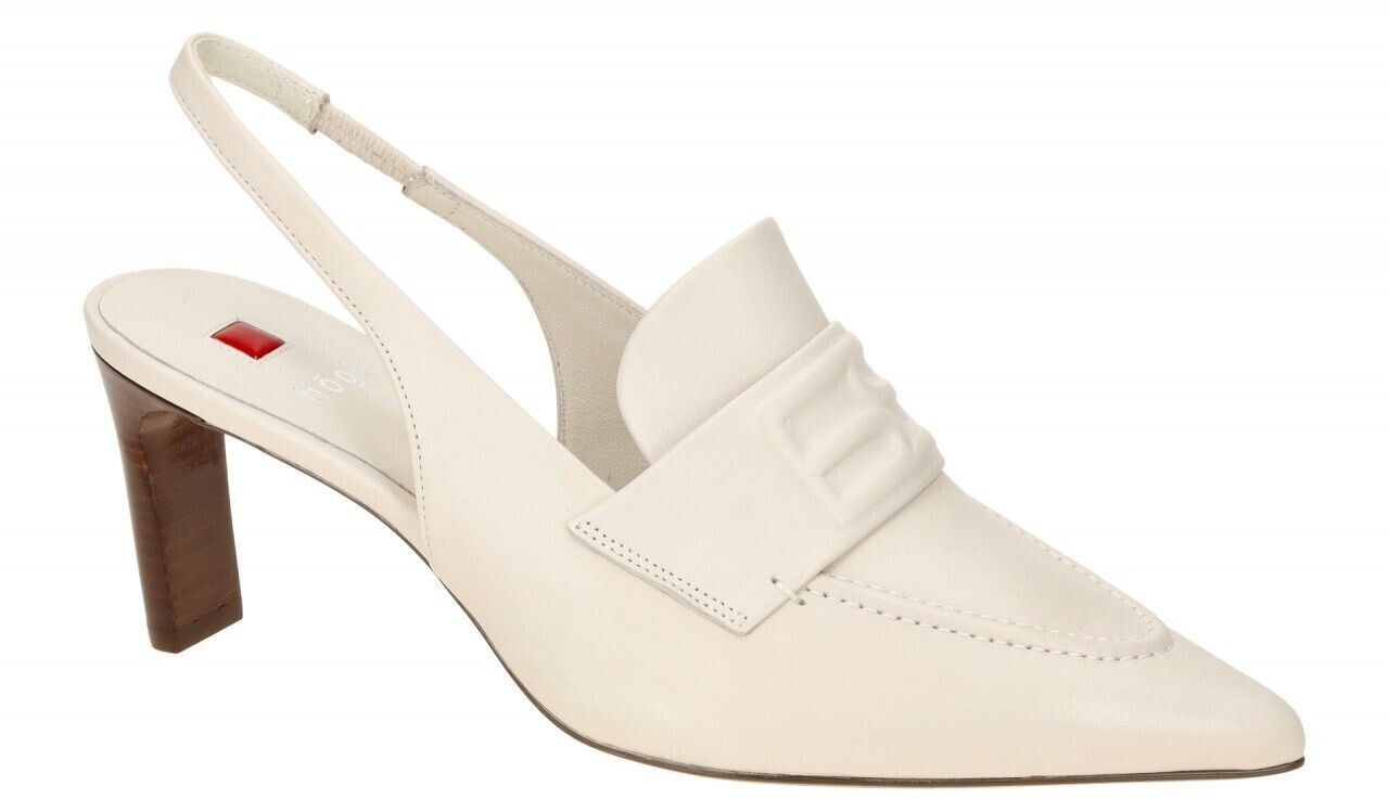 Högl Gwen High-Front Sling Pumps white cream 6820