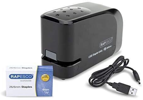 Rapesco 626EL Automatic USB/Battery Stapler