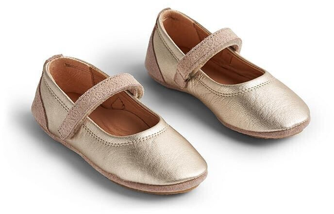 Wheat Nerea Ballerina made of genuine leather