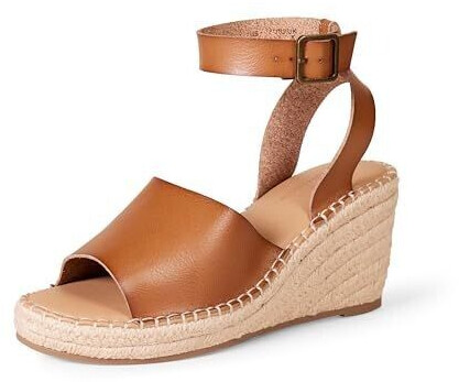 Amazon Essentials Espadrille sandal with wedge heel soft pink