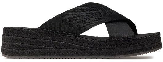 Calvin Klein Espadrilles Sporty Wedge Rope Sandal black