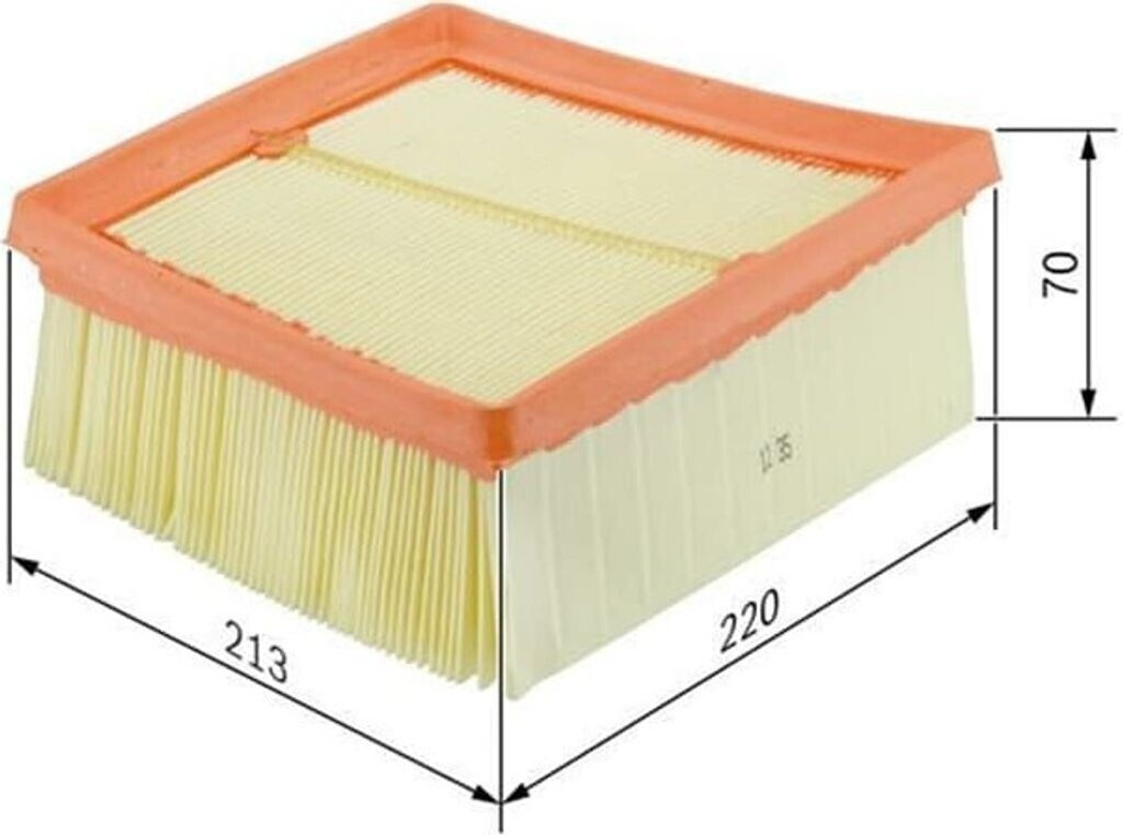 Photos - Car Air Filter Bosch 1 457 433 575 