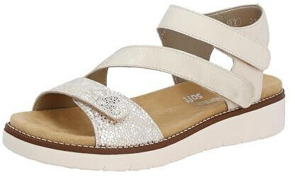 Remonte Dorndorf D2050 Sandal white-gold seashell porcelain