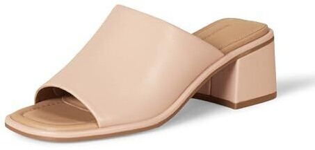 Amazon Essentials Women's mule with block heel beige