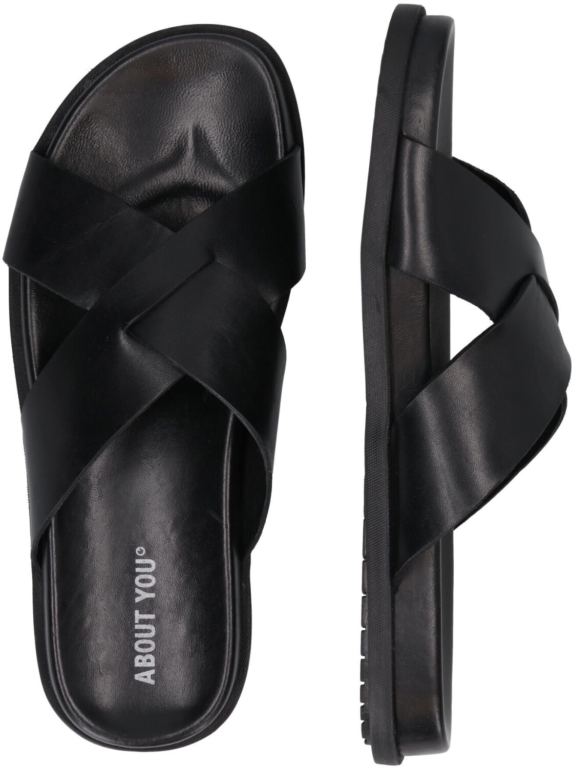 ABOUT YOU Slide 'Hauke' black 9250055