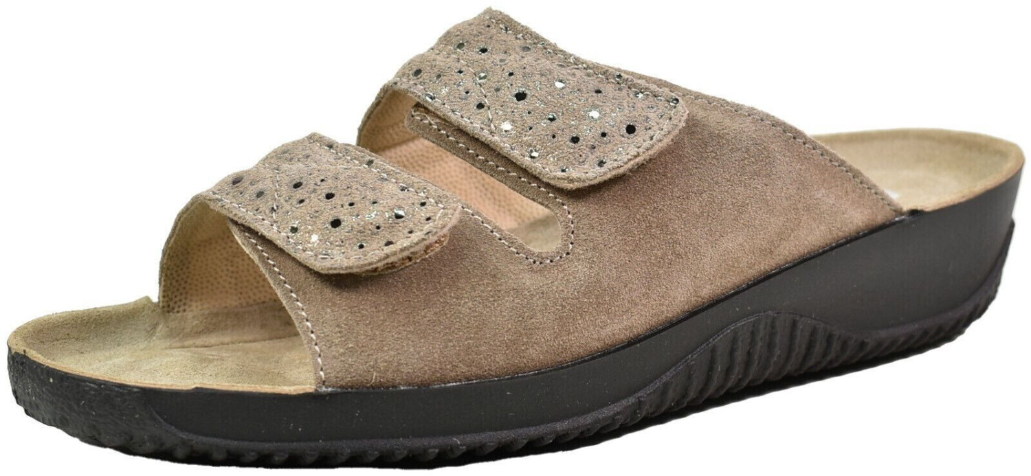 Rohde Leather metallic effects padded sole Soltau-40 8660 beige