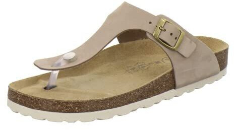 AFS Leather thong sandals comfortable slip-ons with footbed 2107