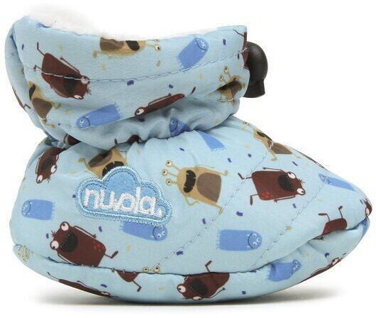nuvola Nuvola Baby Printed Slippers Lt Blue XL