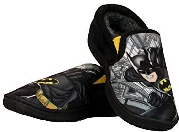 DC Comics Boys Slippers Batman black
