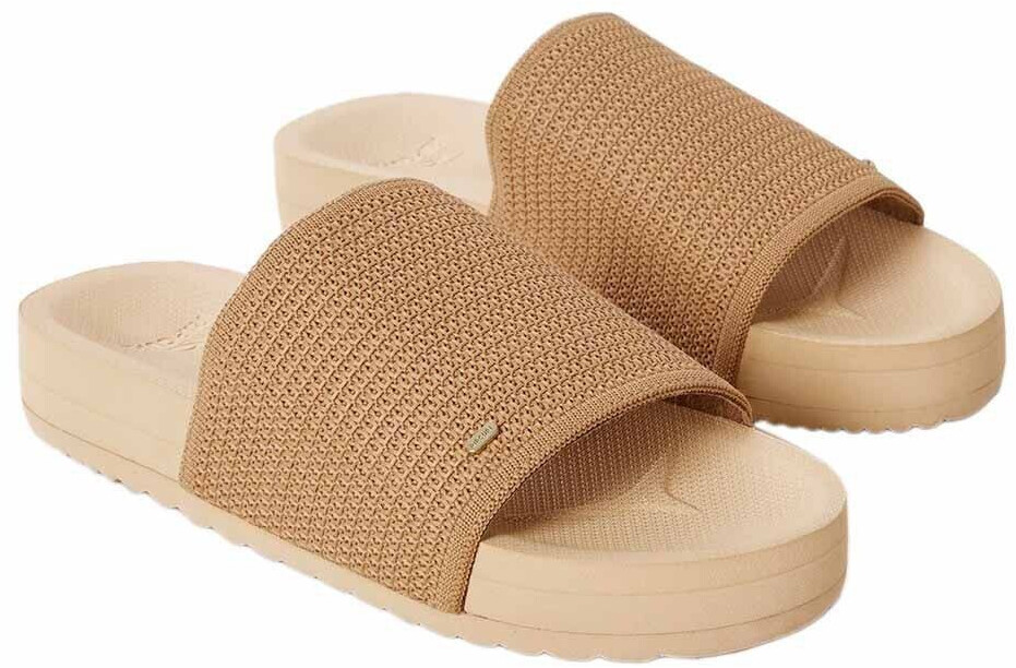 Rip Curl Pool Party Platform Yardage Slides golden