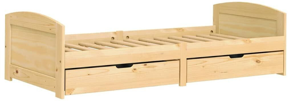 vidaXL Day bed with 2 drawers IRUN 90x200cm (318520)