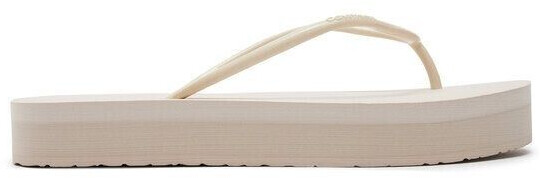 Calvin Klein Flip Flops Flatform Ff Deboss Logo Tpu beige