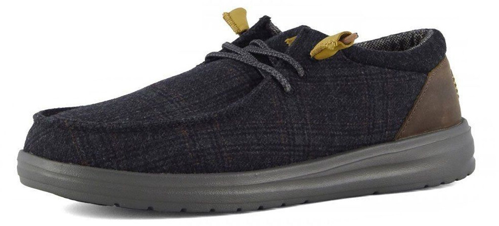 Dude Wally Grip Wool Shoes blue