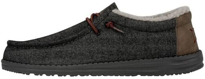 Dude Wally Black Shell Urbane Shoes black