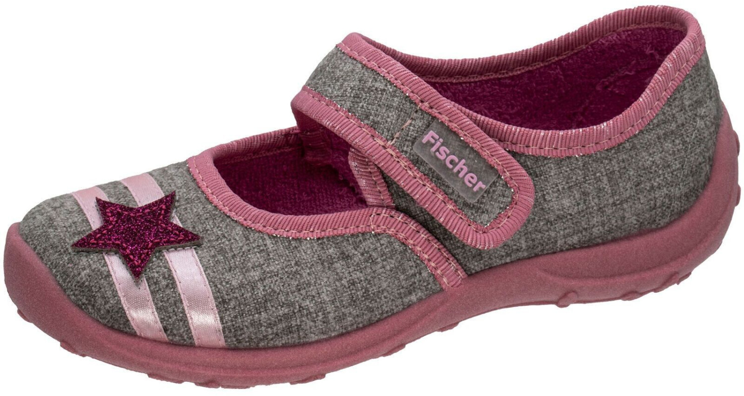 Fischer Kids slipper girl Mary Jane ballerina glitter star 632344