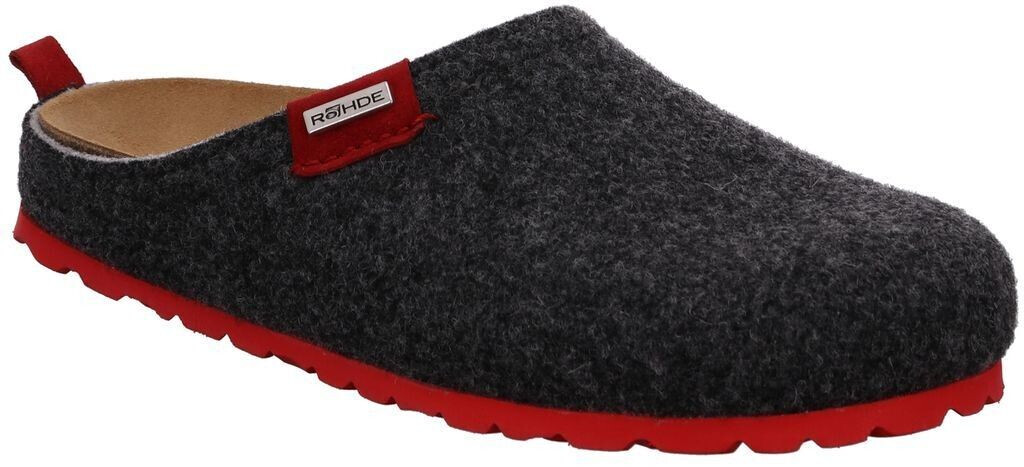 Rohde Slippers Softfilz Napoli-D 6800 grey