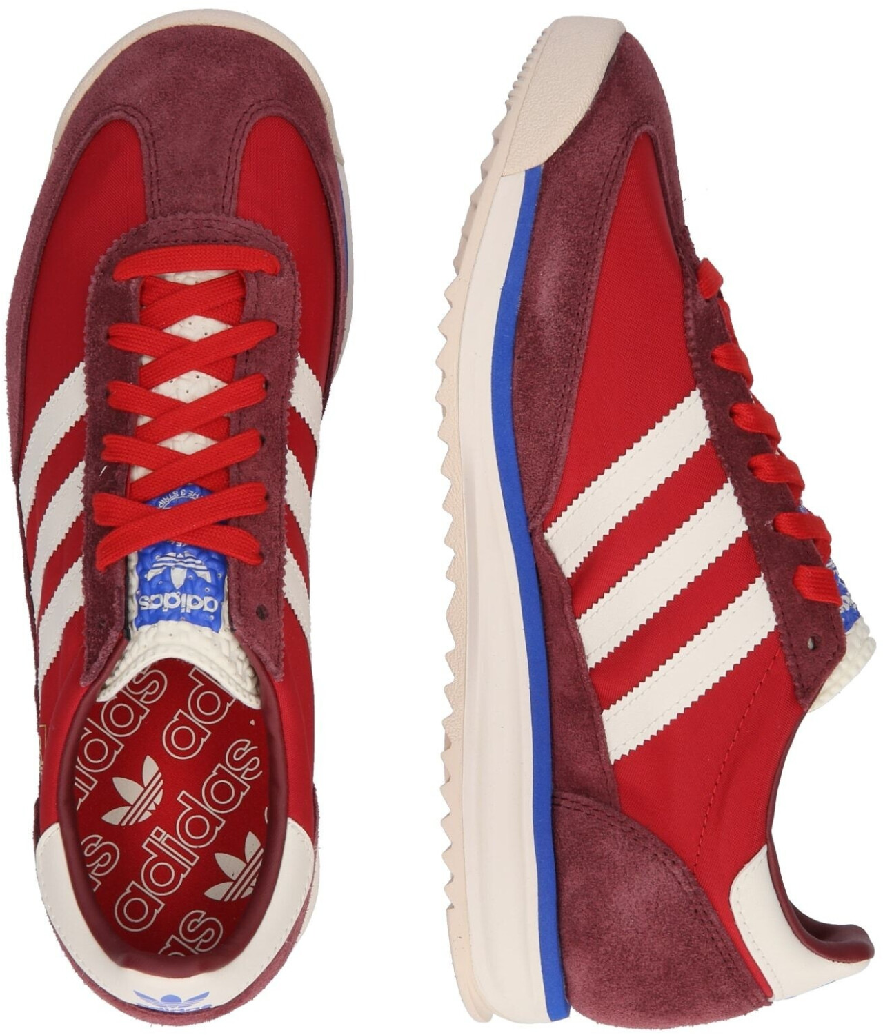 Buy Adidas SL 72 RS JI1280 red off white blue from 79.99 Today Best Deals on idealo