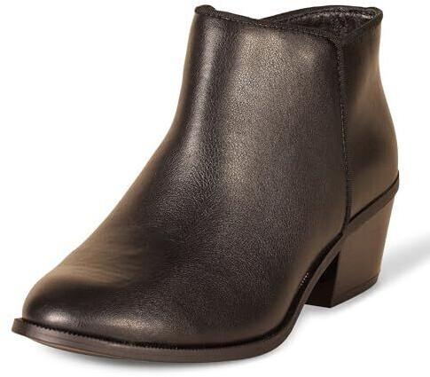 Amazon Essentials Ankle- black synthetic leather