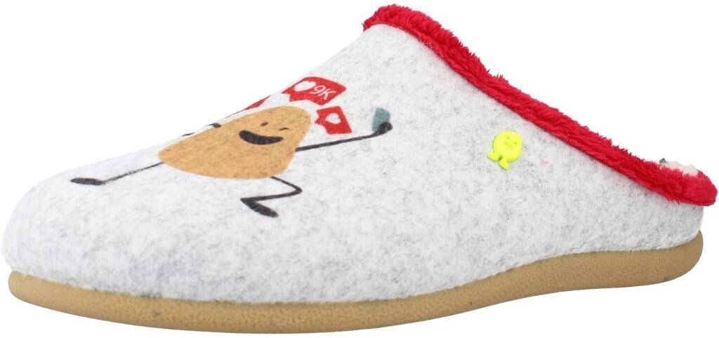 HOT POTATOES Oulart Slipper grey