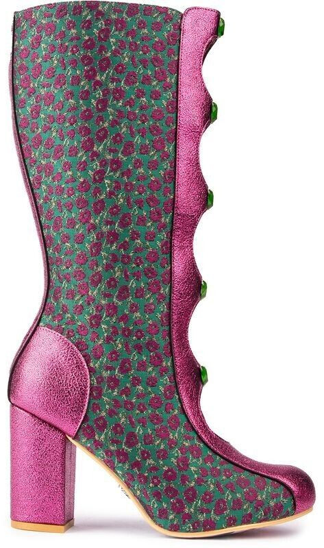 Irregular Choice Ditsy Darling Knee-High pink