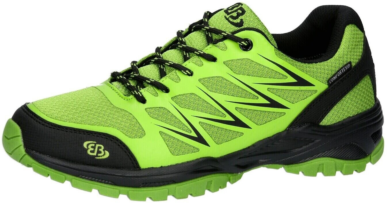 Brütting Norwalk Trail Running Shoe lemon black
