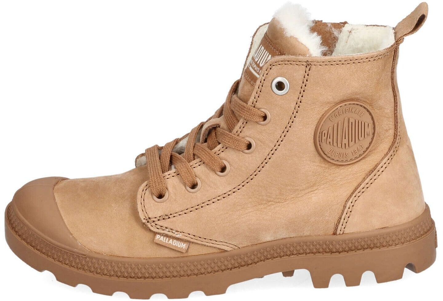 Palladium PAMPA HI ZIP WOOL Sneaker brown