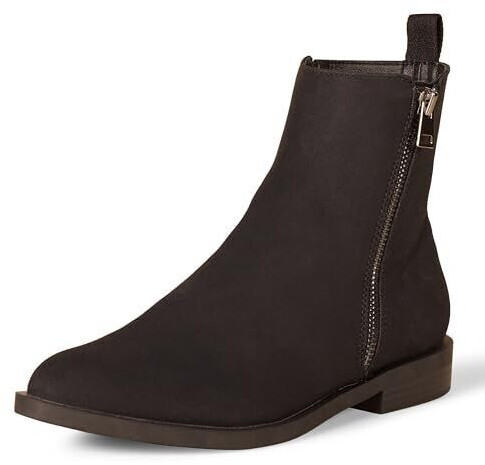 Amazon Essentials Flat Half with Zipper outside black