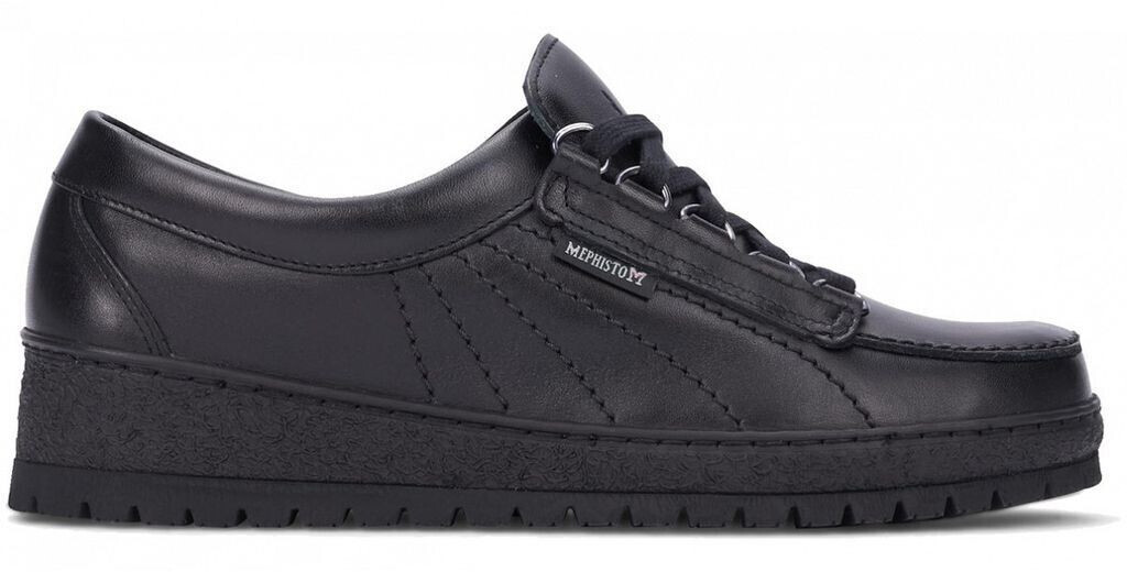 Mephisto Lady black smooth leather