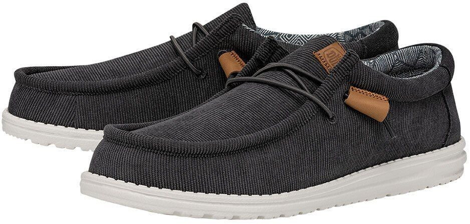 Dude Wally Corduroy Shoes grey