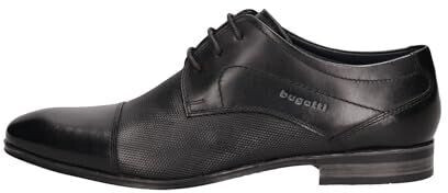 Bugatti Classic Business Half Shoe made of leather black