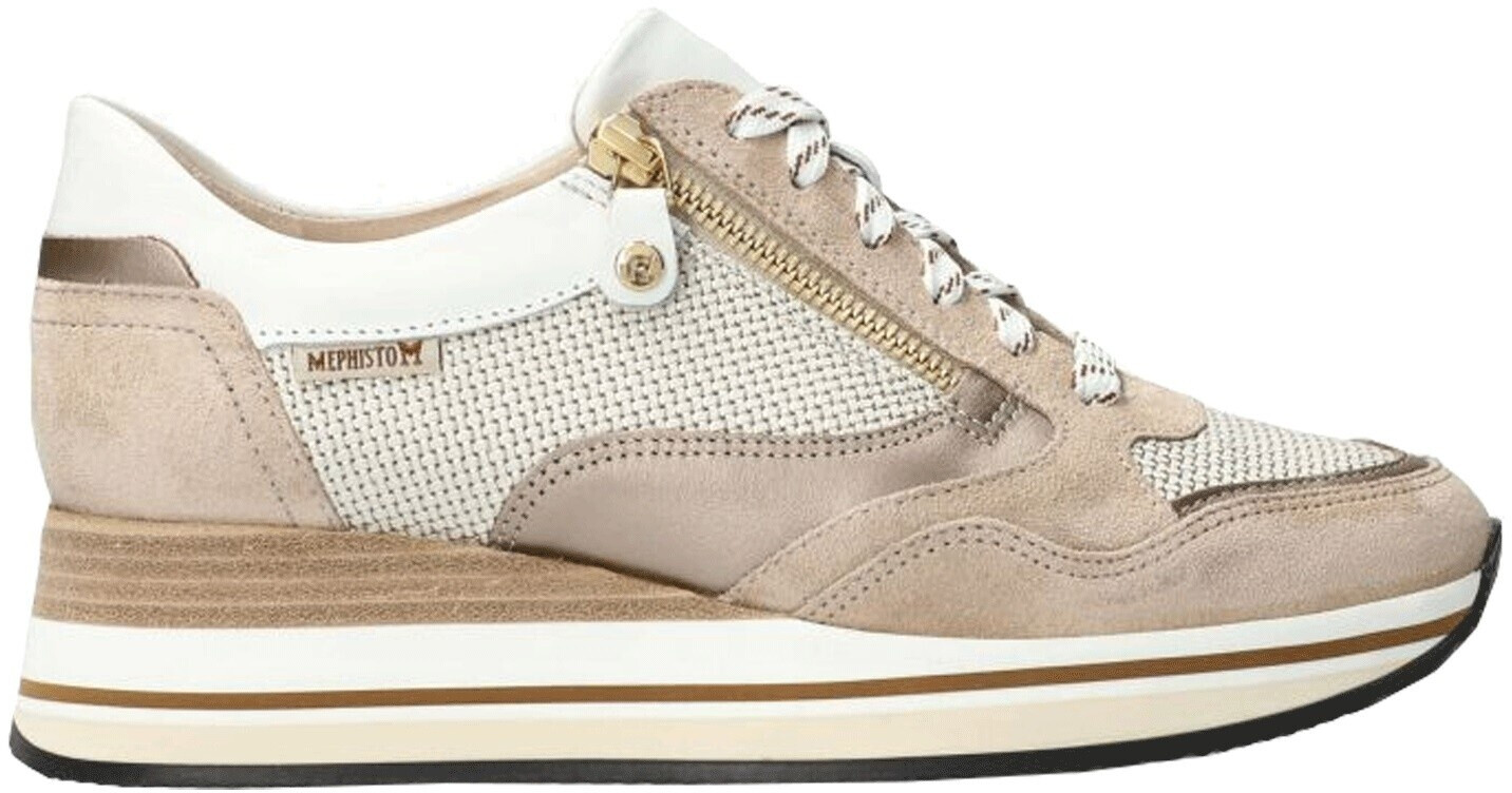 Mephisto Comfortable lace-up shoes beige