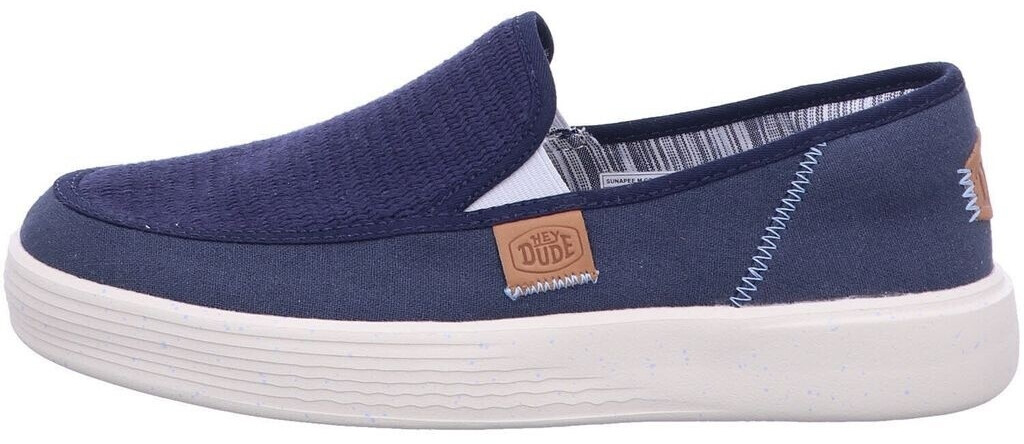 Dude Sunapee M Coastline Navy Canvas