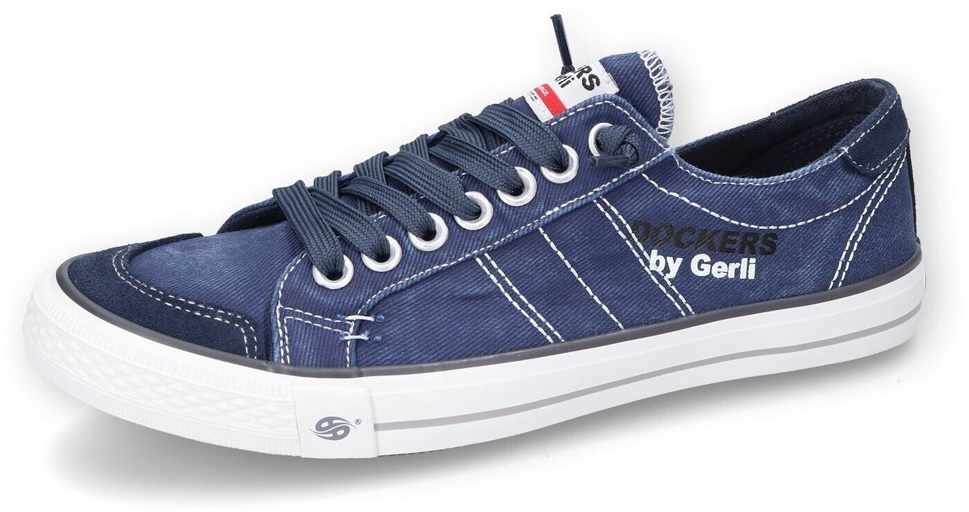 Dockers by Gerli Canvas Sneaker Slipper blue 30ST027-790660
