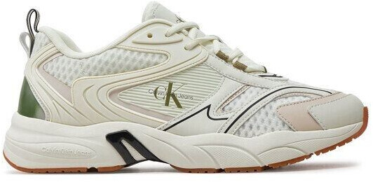 Calvin Klein Sneakers Retro Tennis Low Mix Ml Met YM0YM00931 ecru