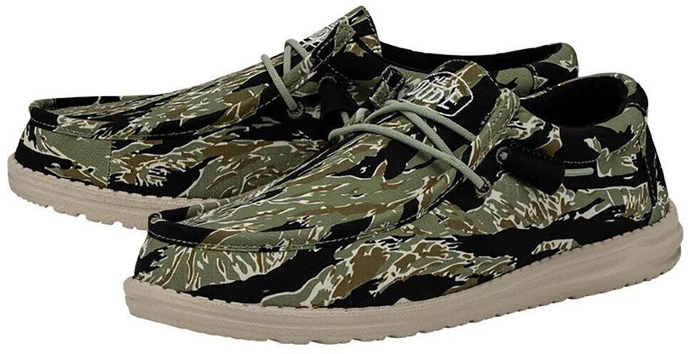 Dude Wally Camouflage Shoes