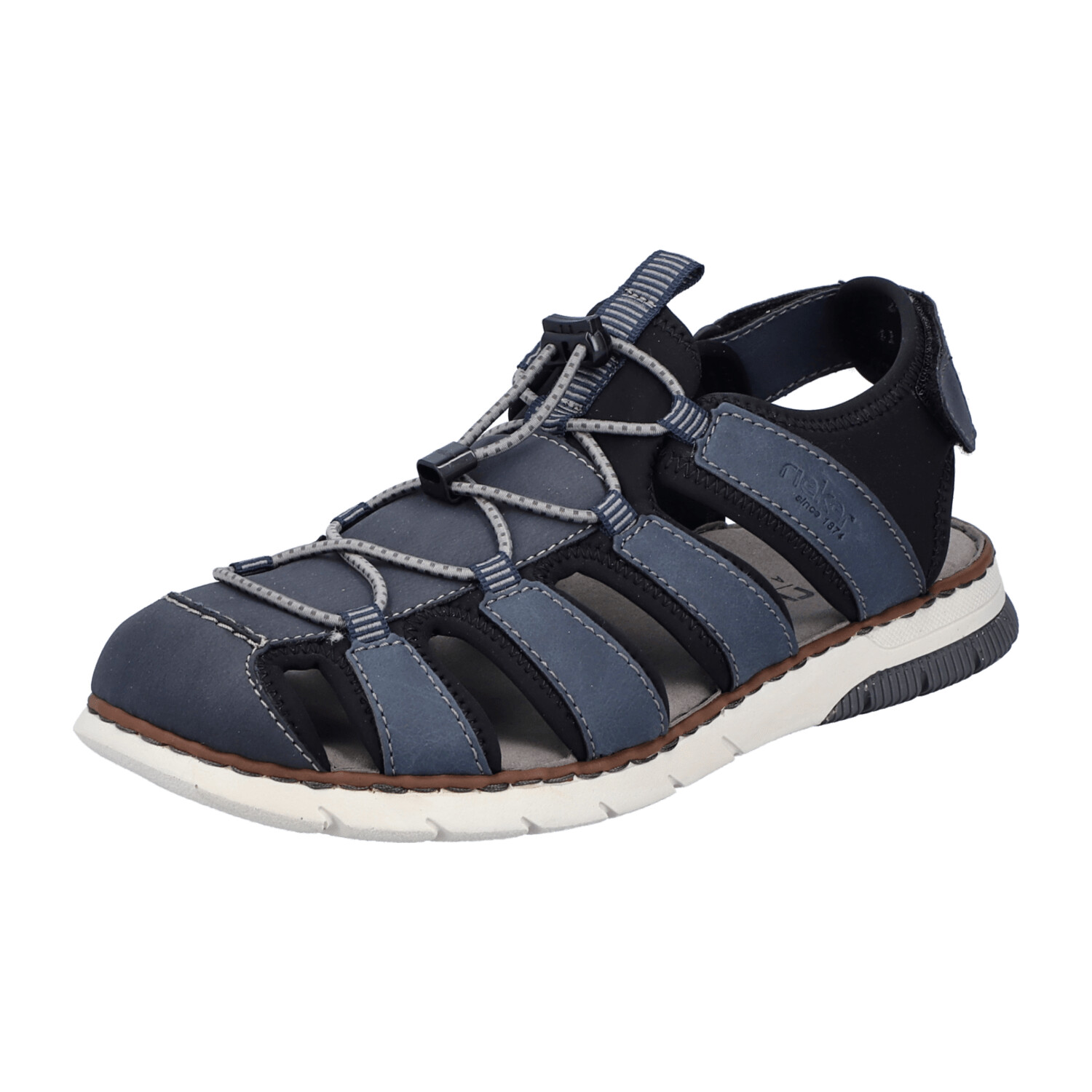 Rieker 25246-14 pazifik schwarz denim Namur Scuba Bastia Herren 
