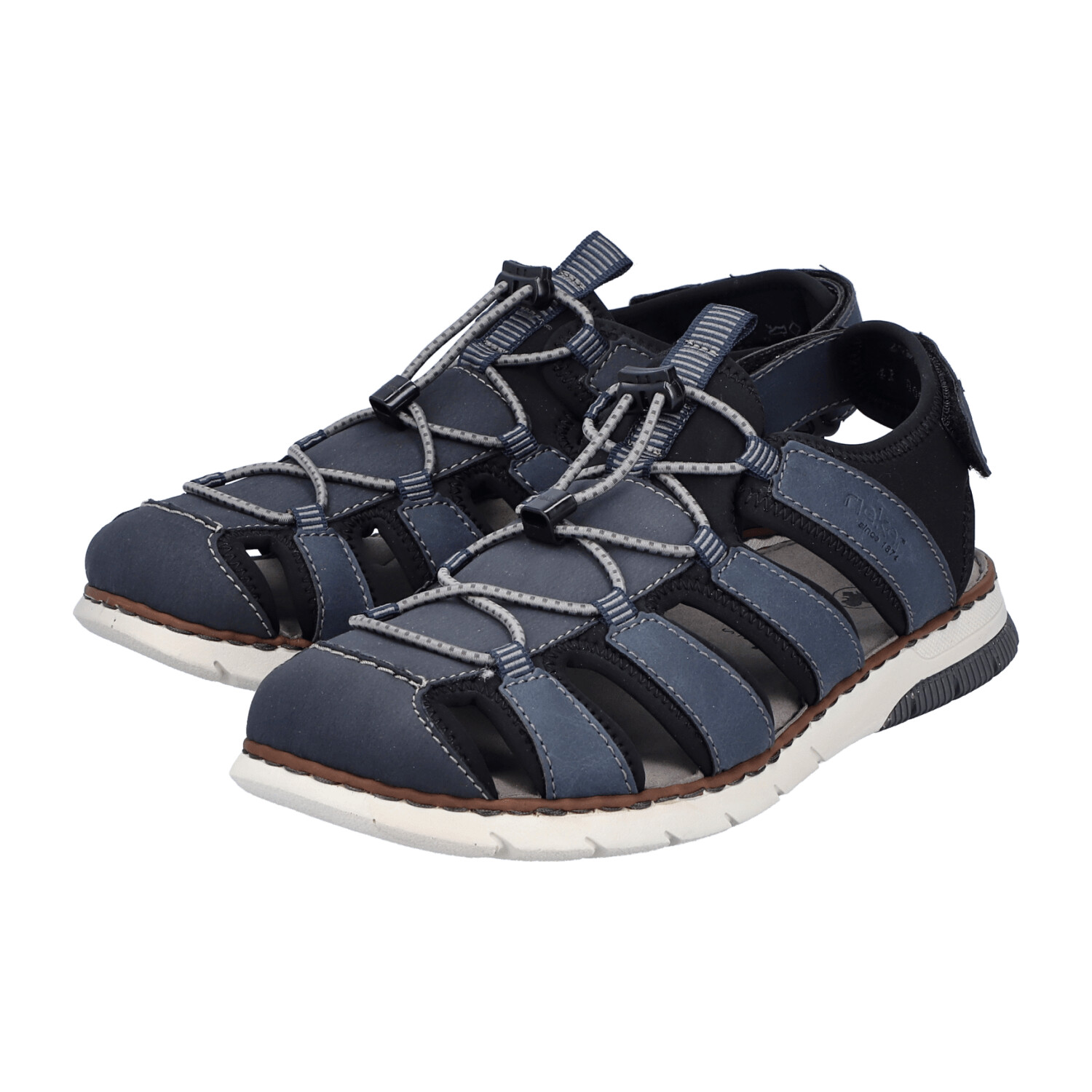 Rieker 25246-14 pazifik schwarz denim Namur Scuba Bastia Herren 