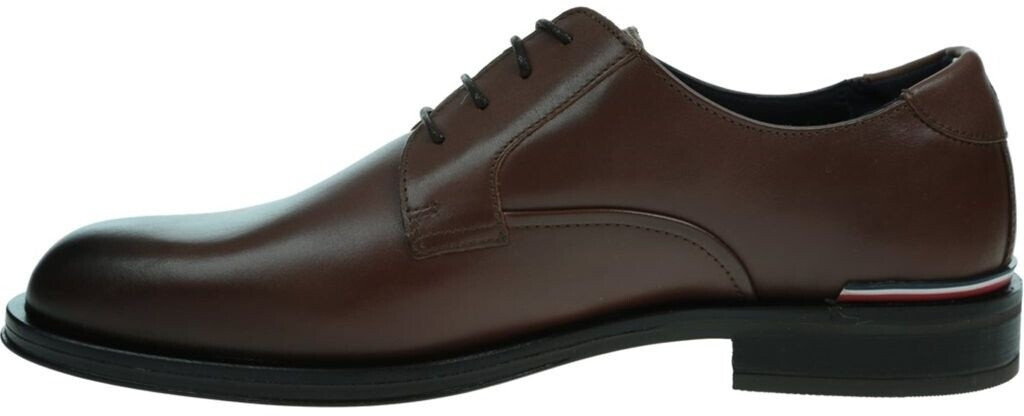 Tommy Hilfiger Derby Shoe Core made of leather brown Winter Cognac