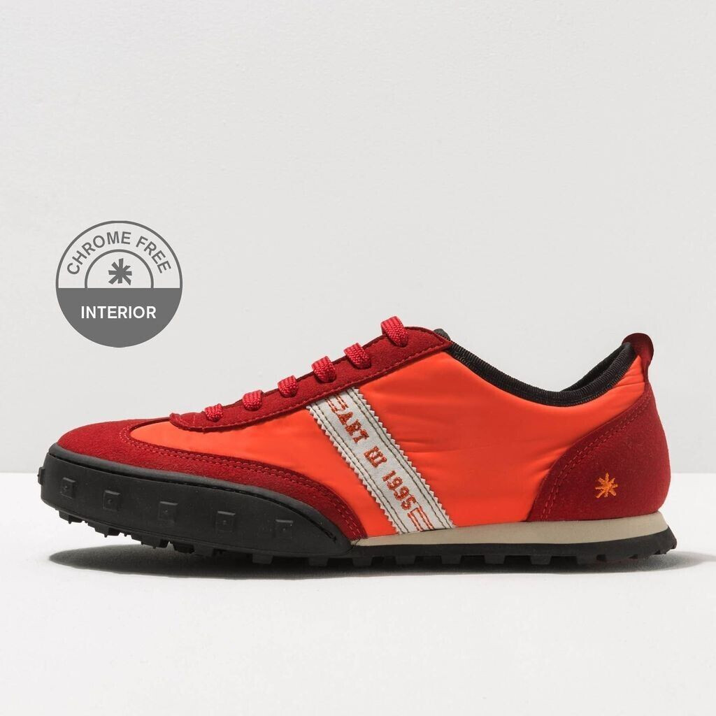 Art Shoes 1109 Nylon orange-red cross sky