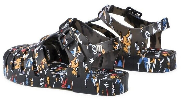 Butler Mini Melissa Possession Print Sandals black multicolor 54089