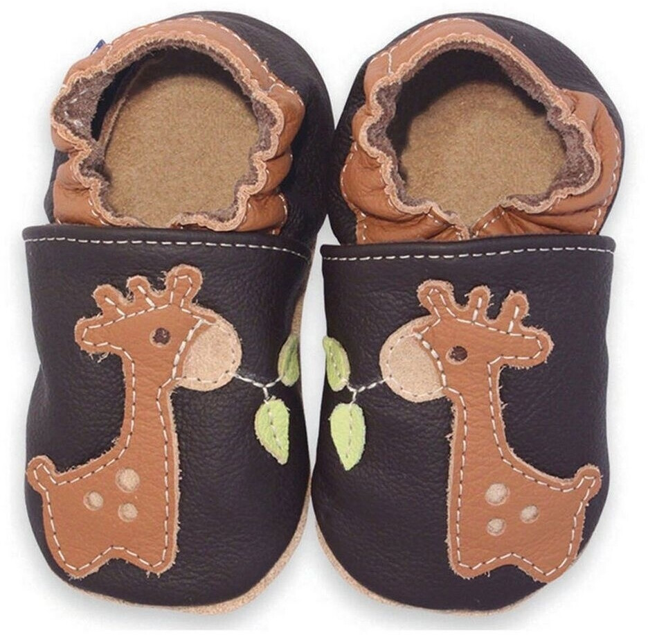 C. H. Beck Giraffe Slippers brown
