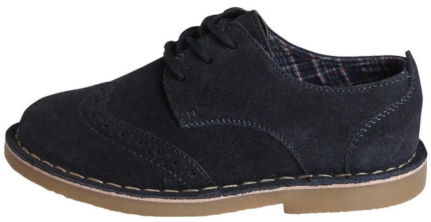 Vertbaudet Festive children's lace-up shoes navy