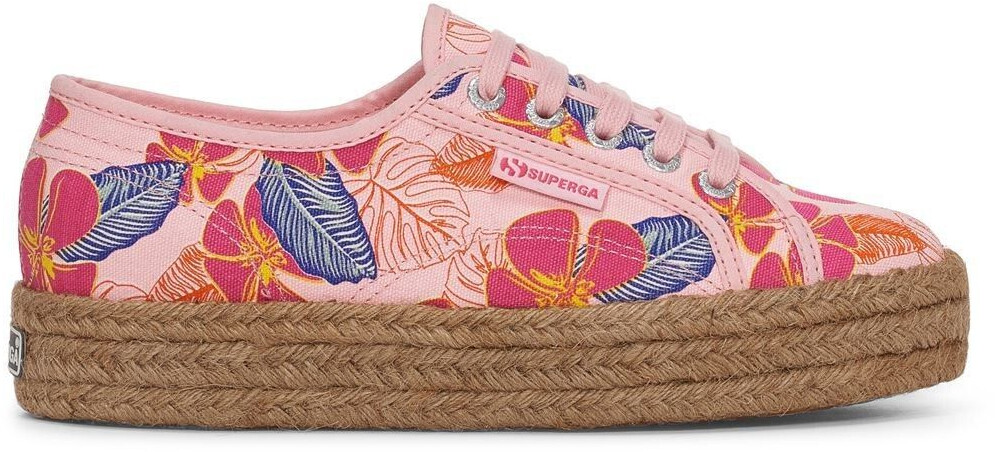 Superga platform corda rosa store