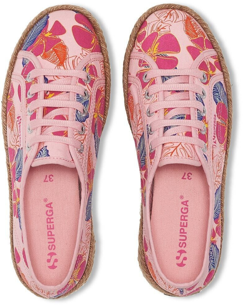 Superga ROPE HIBISCUS FLOWER PRINT Plateausneaker rosa ab 63 99 Preisvergleich bei idealo